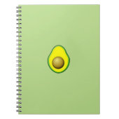  stijl Avocado tekening Notitieboek (Voorkant)