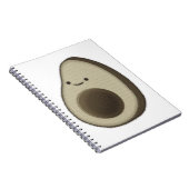  stijl Avocado tekening Notitieboek (Rechterzijde)