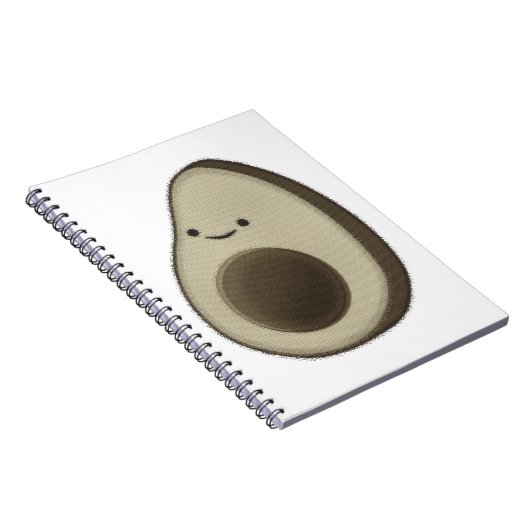  stijl Avocado tekening Notitieboek (Rechterzijde)
