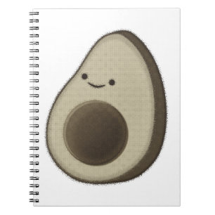 stijl Avocado tekening Notitieboek