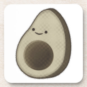  stijl Avocado tekening Onderzetter