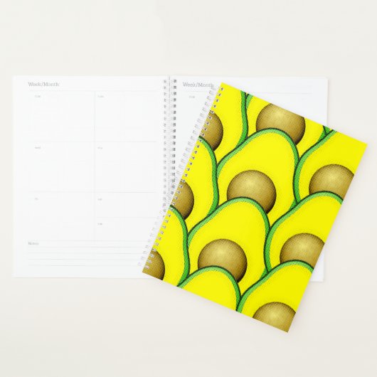stijl Avocado tekening Planner (Display)