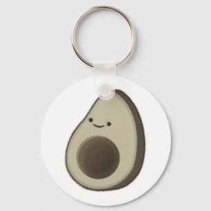 stijl Avocado tekening Sleutelhanger
