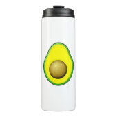  stijl Avocado tekening Thermosbeker (Voorkant)
