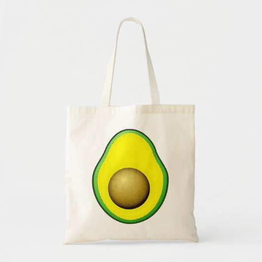 stijl Avocado tekening Tote Bag (Voorkant)