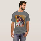 Stijl: Basic Donker T-shirt Comfortabel (Voorkant volledig)