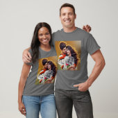 Stijl: Basic Donker T-shirt Comfortabel (Unisex)