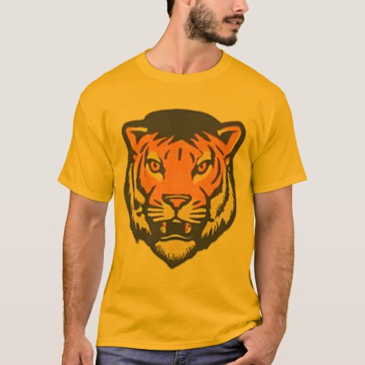 Stijl: Basic Donker T-shirt Comfortabel (Voorkant)