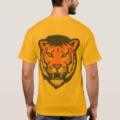 Stijl: Basic Donker T-shirt Comfortabel (Achterkant)