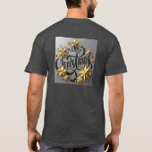 Stijl Basic Donker T-shirt Comfortabel, casual en (Achterkant)