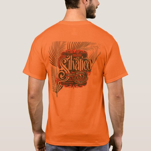 Stijl Basic Donker T-shirt Comfortabel casual en l (Achterkant)