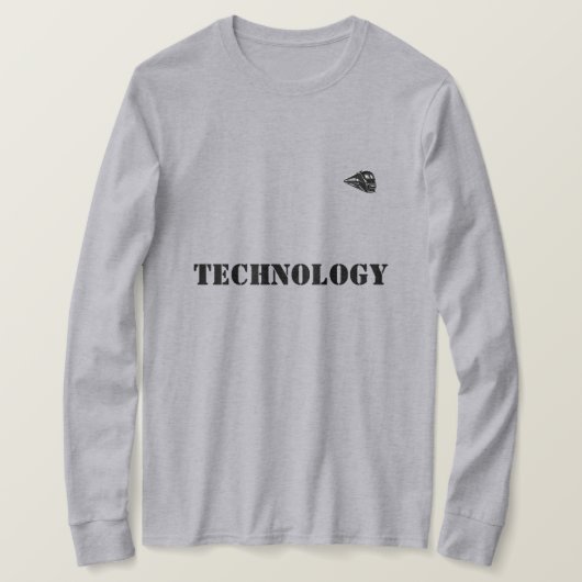 Stijl: Basic T-shirt met lange mouwen Comfortabel (Design voorkant)