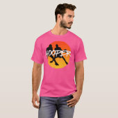 stijl basketbal Hooper Sunset T-shirt (Voorkant volledig)