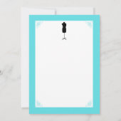 Stijl! Bat Mitzvah Magazine - Hartelijk dank - Bla Bedankkaart (Achterkant)