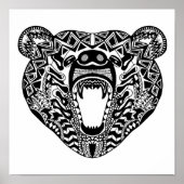 Stijl Beer 2 Poster (Voorkant)