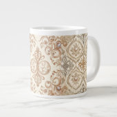 stijl, Beigi Gold Mozaik Grote Koffiekop (Voorkant rechts)