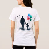 Stijl: Bella+Canvas Dames Tri-blend T-Shirt (Achterkant)