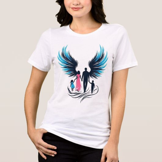 Stijl: Bella+Canvas Dames Tri-blend T-Shirt (Voorkant)