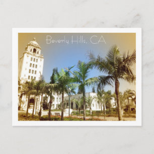  stijl Beverly Hills Briefkaart! Briefkaart