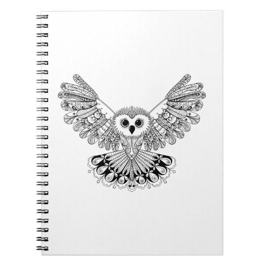 Stijl Black Owl Notitieboek (Voorkant)