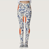  Stijl Blad Sinaasappel Flower Leggings (Voorkant)