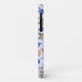  Stijl Blauwe Bloemen Floral Art Telefoonhoes Case-Mate iPhone Case (Achterkant/links)