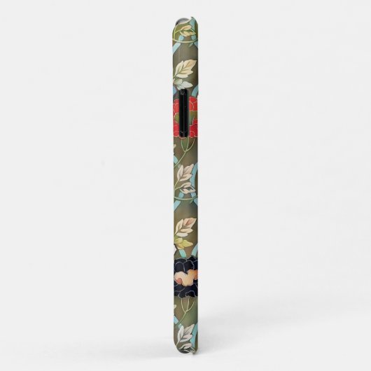Stijl Bloeiende Vine Art Phone Case (Achterkant/rechts)