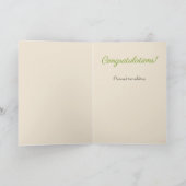  stijl Bloem Boeket Gevouwen Wenskaart Kaart (Binnen)