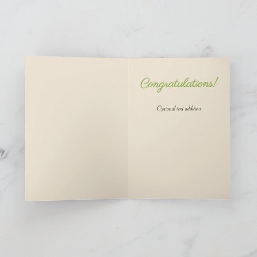  stijl Bloem Boeket Gevouwen Wenskaart Kaart (Binnen)