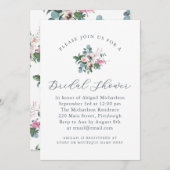 stijl Bloemen Bruids Douche Uitnodiging (Voorkant / Achterkant)