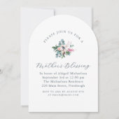  Stijl Bloemen Christelijke Moederzegening Kaart (Voorkant)