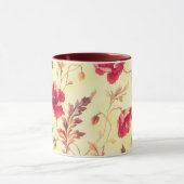  stijl Bloemen Floral Art Mok Cup (Midden)