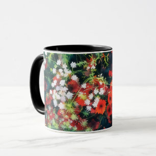  stijl Bloemen Floral Art Mok Cup