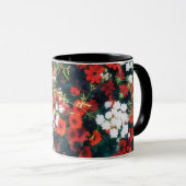  stijl Bloemen Floral Art Mok Cup (Voorkant rechts)