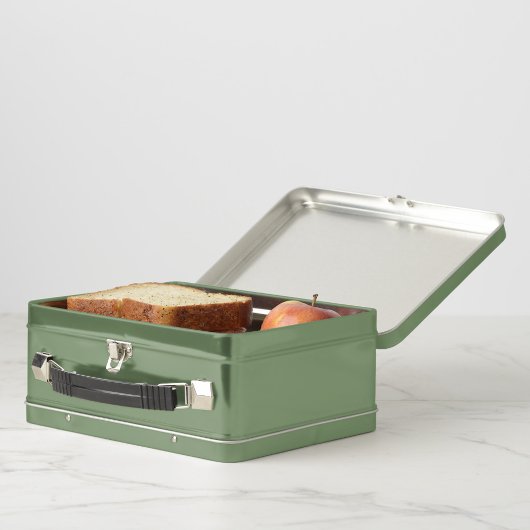 Stijl Bloemen Ontwerp Metalen Lunch Box