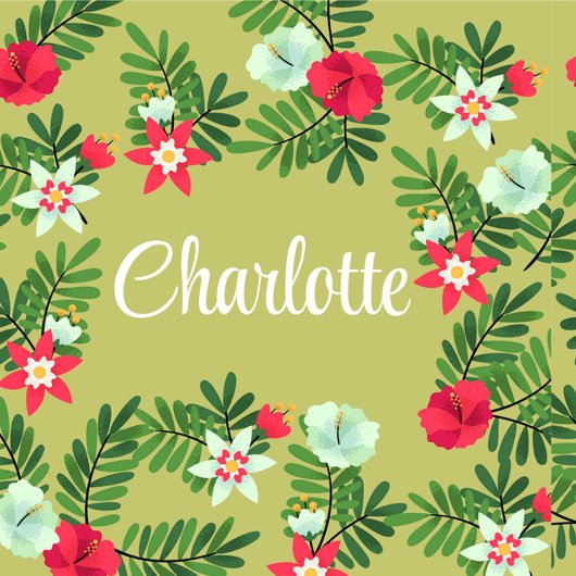 Stijl Bloemen Ontwerp Metalen Lunch Box