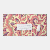 stijl bloemenpatroon Art Desk Mat Pad (Keyboard & Muis)