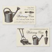  Stijl Bloemist of Tuinwinkel, Tuinieren Visitekaartje (Voorkant / Achterkant)