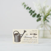  Stijl Bloemist of Tuinwinkel, Tuinieren Visitekaartje (Staand voorkant)