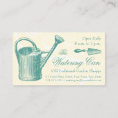  Stijl Bloemist of Tuinwinkel, Tuinieren Visitekaartje (Achterkant)