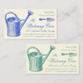  Stijl Bloemist of Tuinwinkel, Tuinieren Visitekaartje (Voorkant / Achterkant)