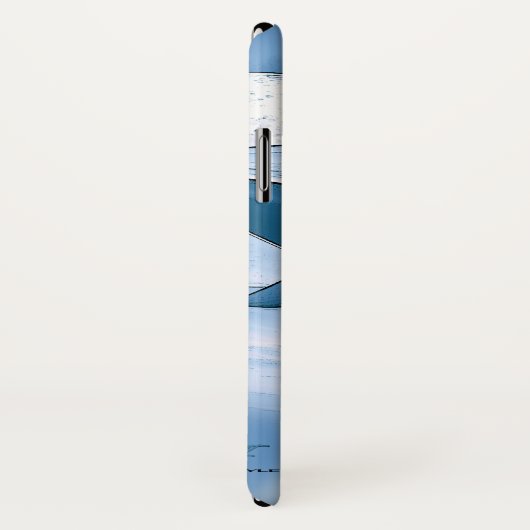  stijl Blue Turbo Vliegtuig Case-Mate iPhone Case (Achterkant / rechts)