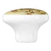  stijl Boerderij kippen Keramische Knop (Zijkant)