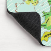 -stijl British Isles Shipping Forecast Muismat (Hoek)