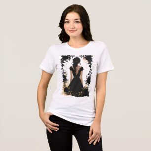 [Stijl] Bruids [Product] Trouw Bruid Geschenk Eleg Tri-Blend Shirt