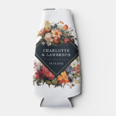 stijl bruidskoeler, elegant retro lijst flesjeskoeler (Voorkant)