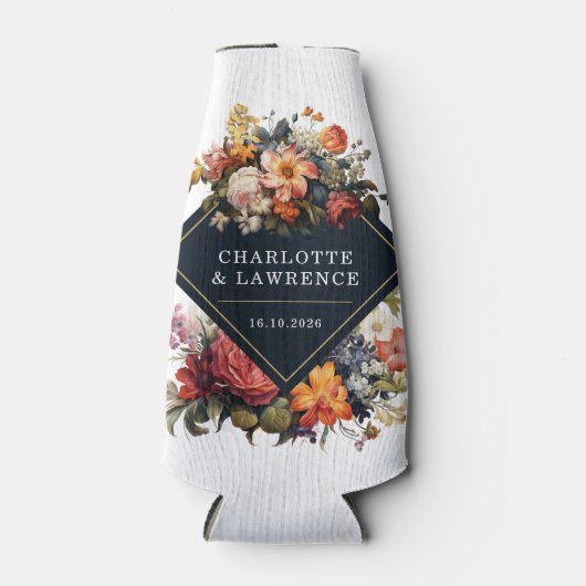  stijl bruidskoeler, elegant retro lijst flesjeskoeler (Voorkant)