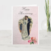  stijl Bruiloft Jubileum kaart (Voorkant)