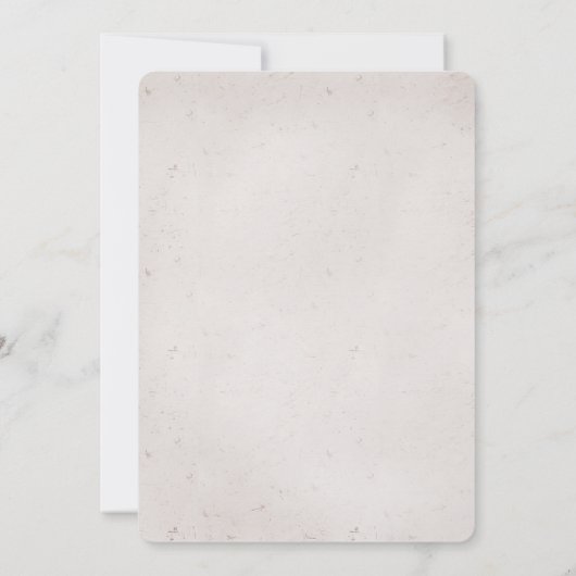 stijl bruiloft uitnodiging (Achterkant)