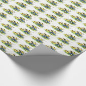 stijl Bunny & Chicks Paaswrapping papier (Hoek)